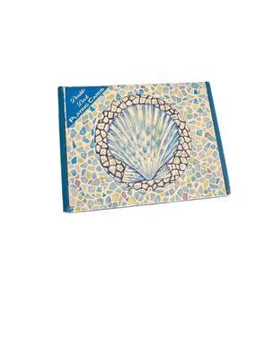 Double Deck Playing Cards Mosaic Shells Design C.R. Gibson Creative Papers